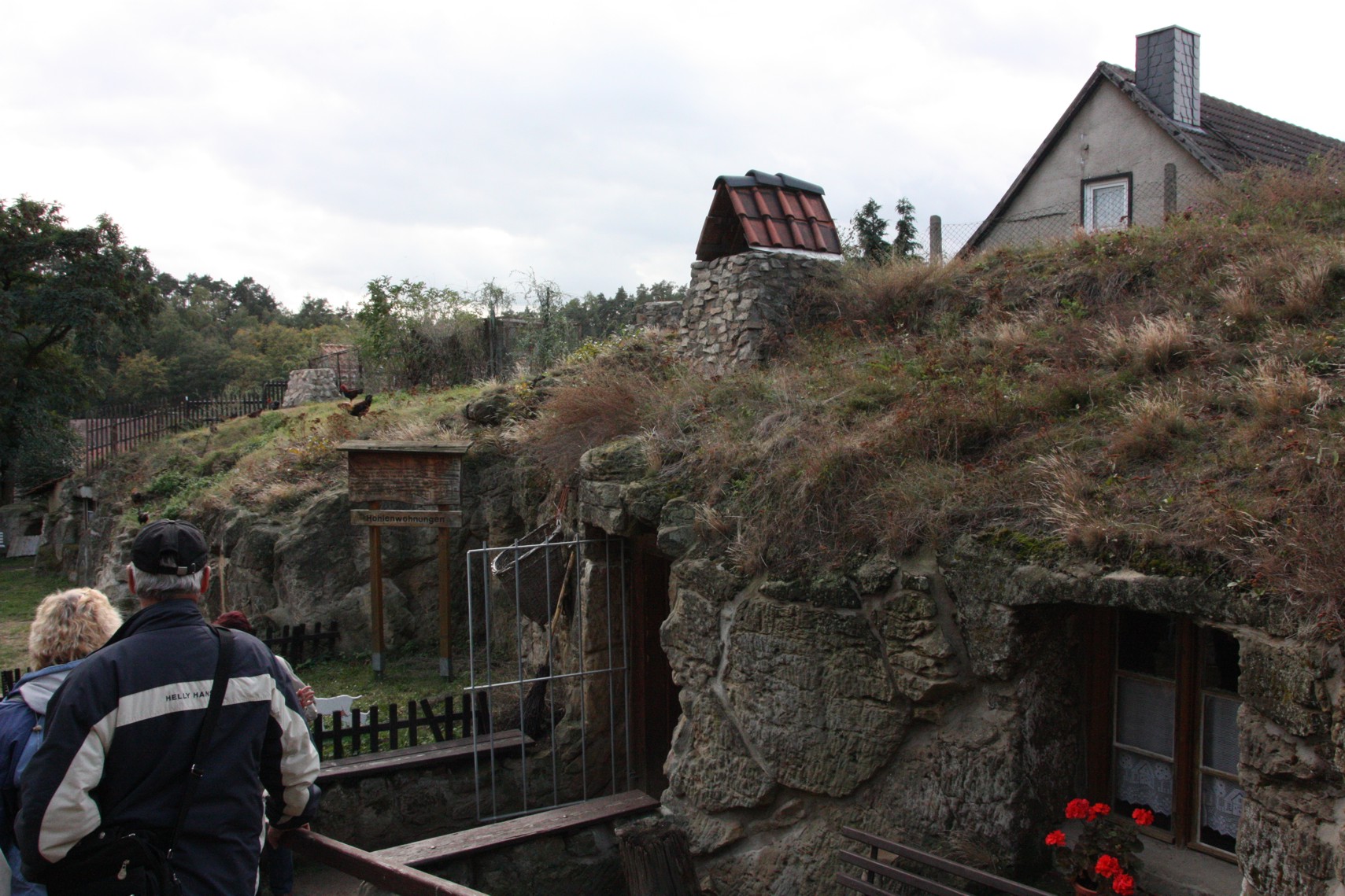 Höhlenwohnungen von aussen